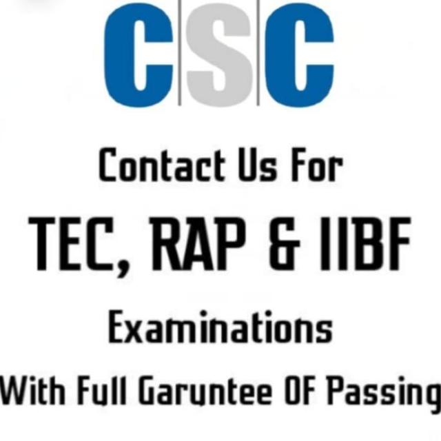 CSC TEC EXAM PASS