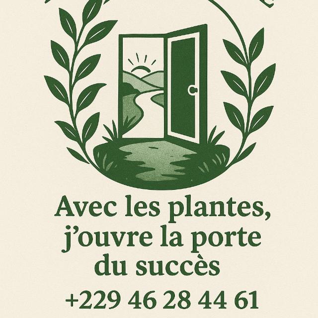 Avec les plantes, j’ouvre la porte du succès. »