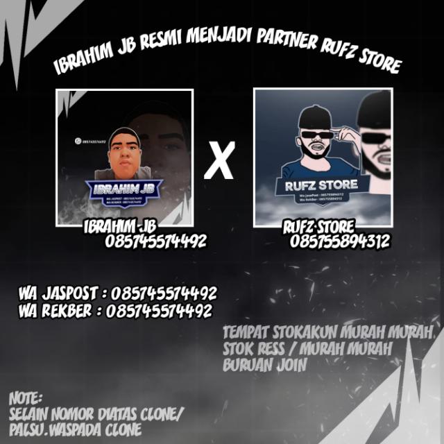 STOK RUFZSTORE X IBRAHIM JB