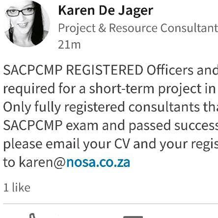 Job search Capetown