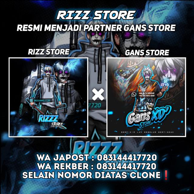 JB || RIZZ STORE X GANS STORE¹