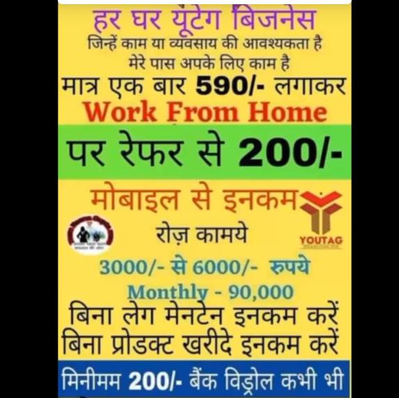 Online earning platform youtag