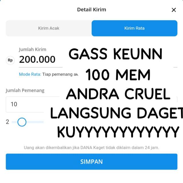 OTW DAGET 200K 100 MEM
