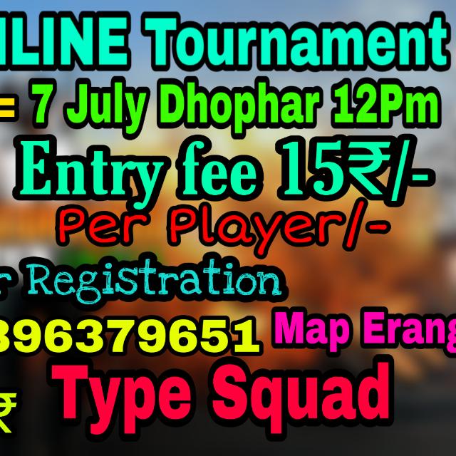 bgmi Paid tournament 1