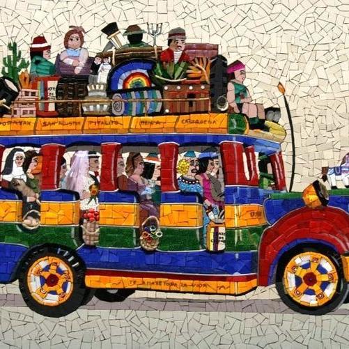 All aboard the crazy bus 