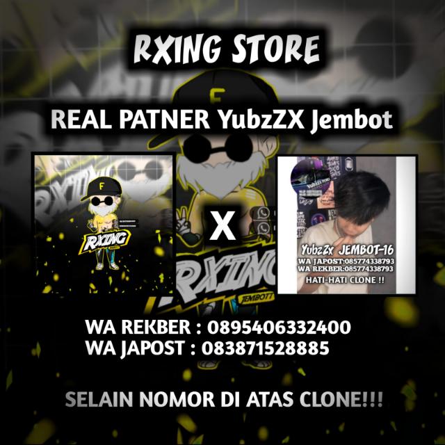 STOCK || RXING STORE X YUBZZX JEMBOT-16