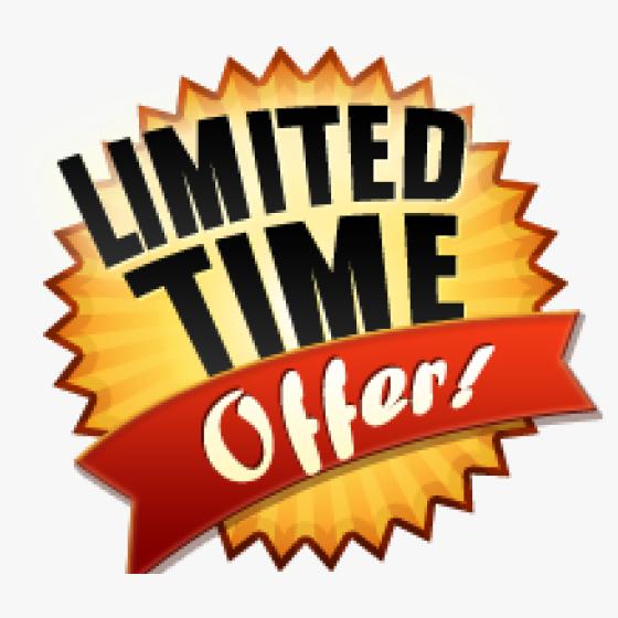 Limited time offer 1