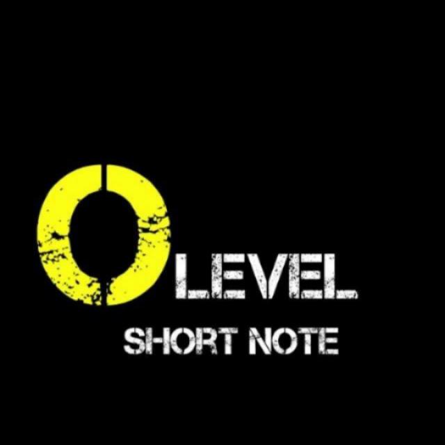 O/L Short Notes 4 ??