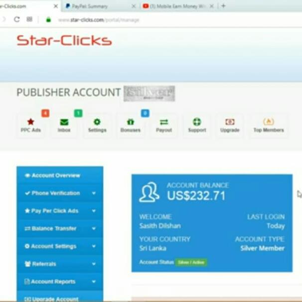 Star clike(online job)