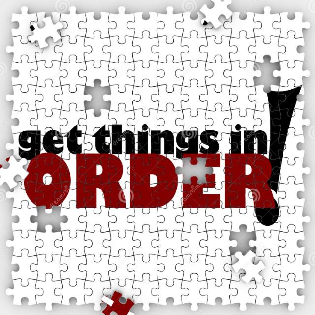 Things order 