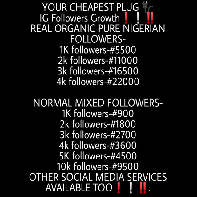 SOCIAL MEDIA BOOSTER‼️?