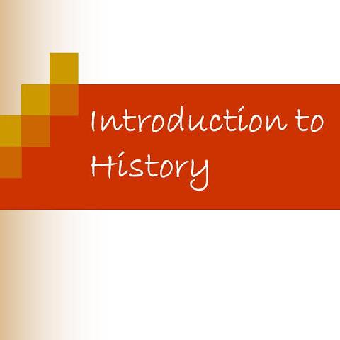 ?INTRODUCTION TO HISTORY?