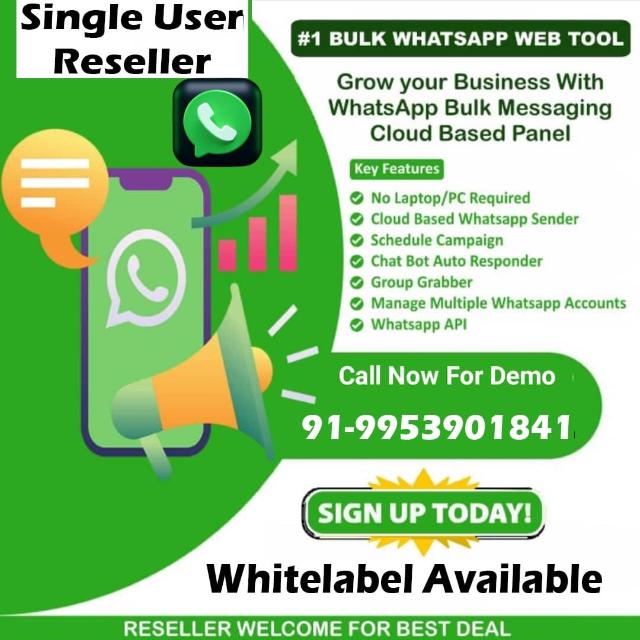 Bulk WhatsAp Apk- 9953901841 Cloud Based Sender & Mobile App