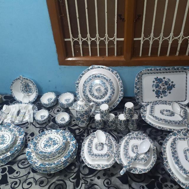 dinner set gerhalli  Chini ka saman فائبر کا سامان