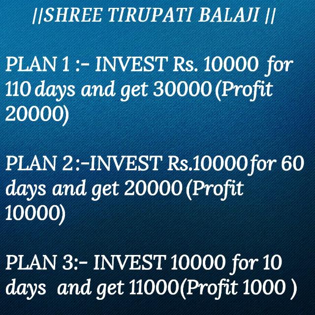 GET TRIPLE MONEY