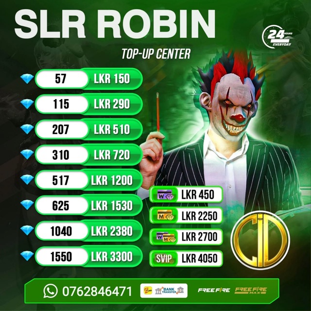 MR SLR ROBIN AND DIAMOND STORE 🤩⚜️