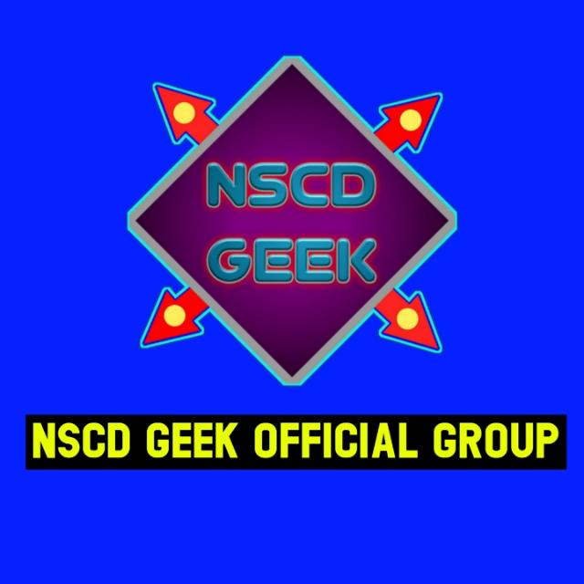 NSCD GEEK OFFCIAL GROUP