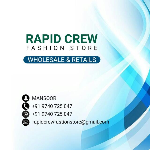 RAPID CREW FASHION STORE🛍️