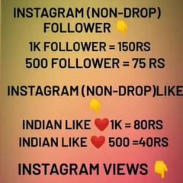 Instagram followers