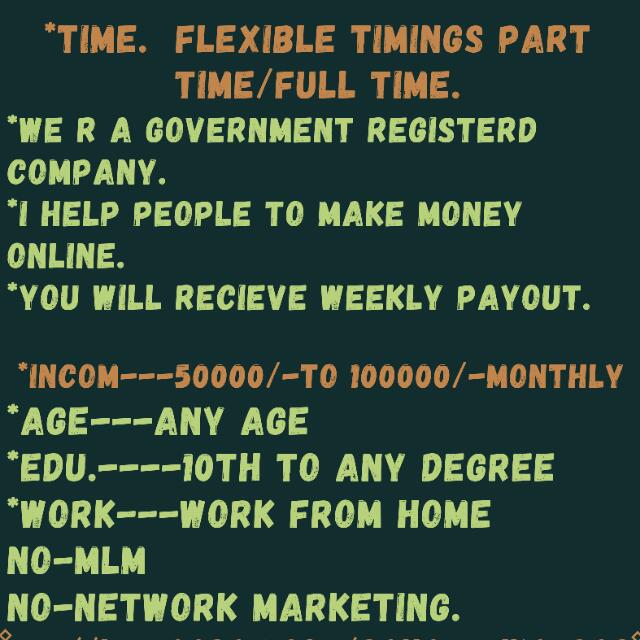 Learn n earn ?online