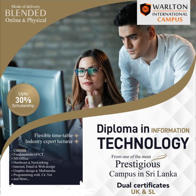 ICT Diploma UK certificate 