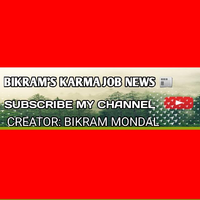 Bikram's Karma Job News 📰 YouTube Channel 🙏