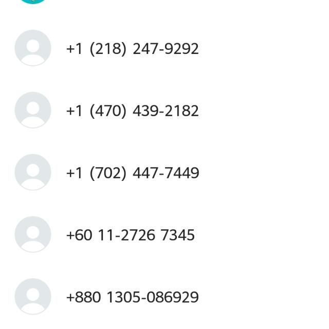 DUPLICATE US WHATSAPP NO.