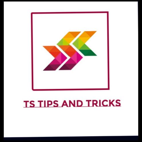 ts tips and tricks