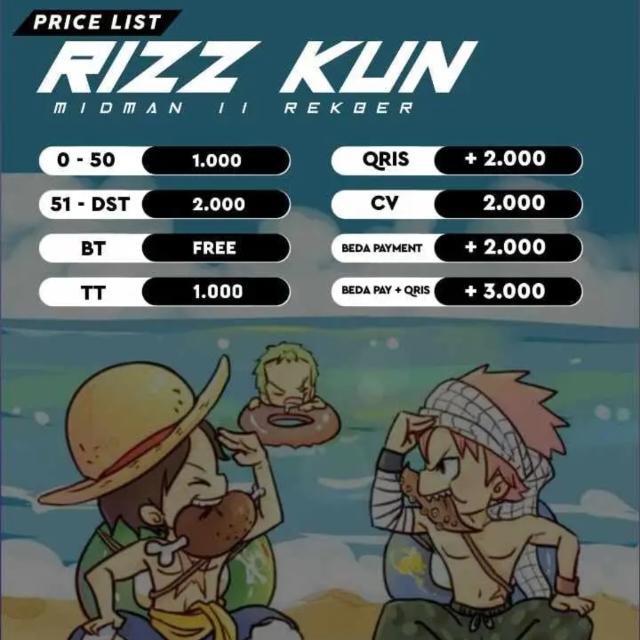 JB ALL GAME || RIZZ KUN OPBR