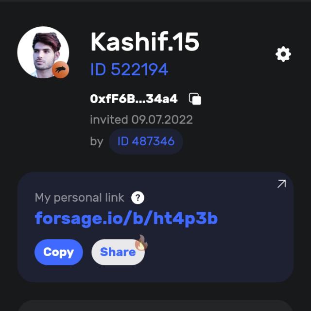 Forsage Busd kashif Ali Chang