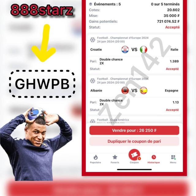 Coupon gratuit 🆓 💯 %fiable