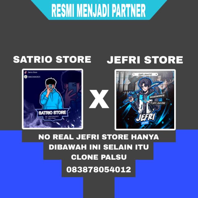 STOCK | JEFRI STORE X SATRIO STORE