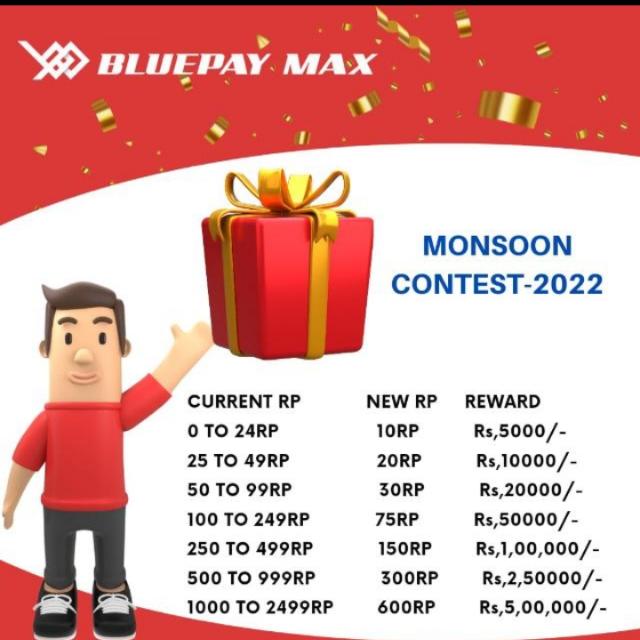 Blue pay max online work