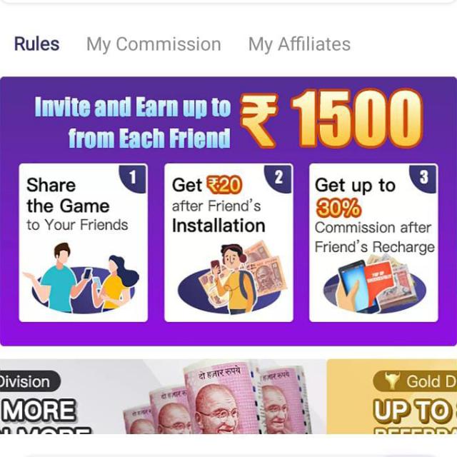 Refer & Earn 1500₹ Instan
