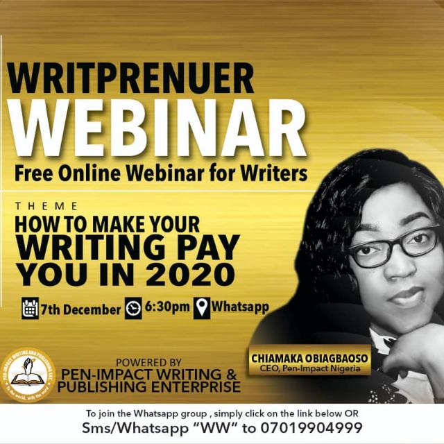 writeprenuer workshop