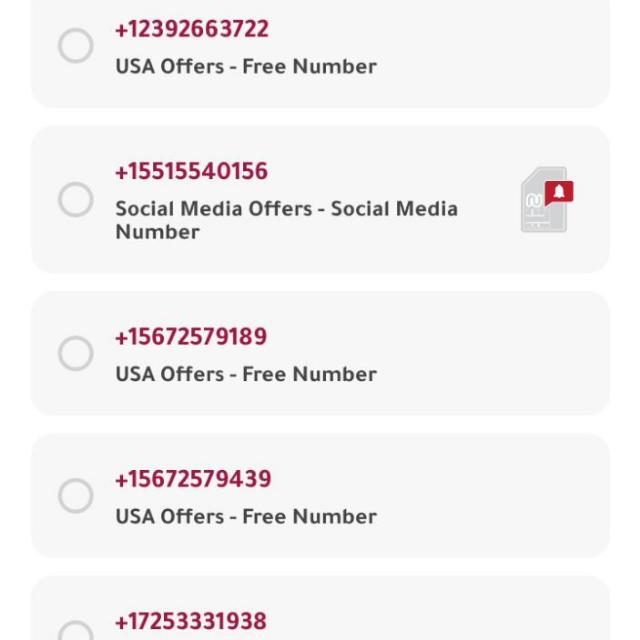 Free fake number (grp -4)