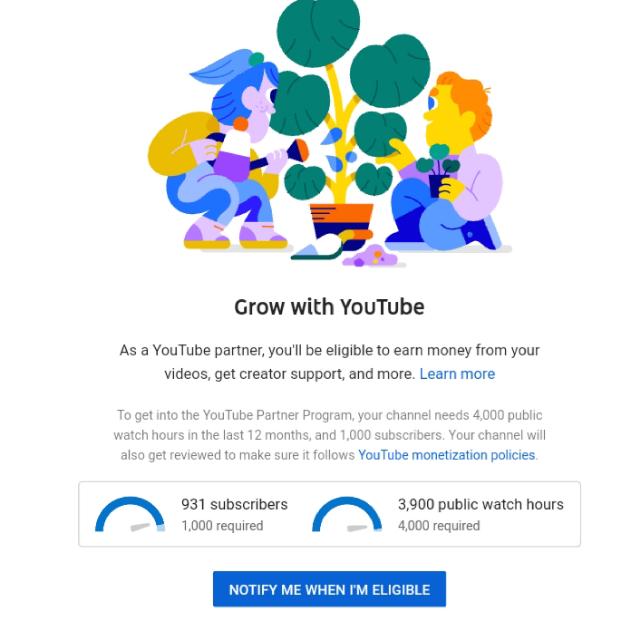 Utube work 1 Sub earn 2??