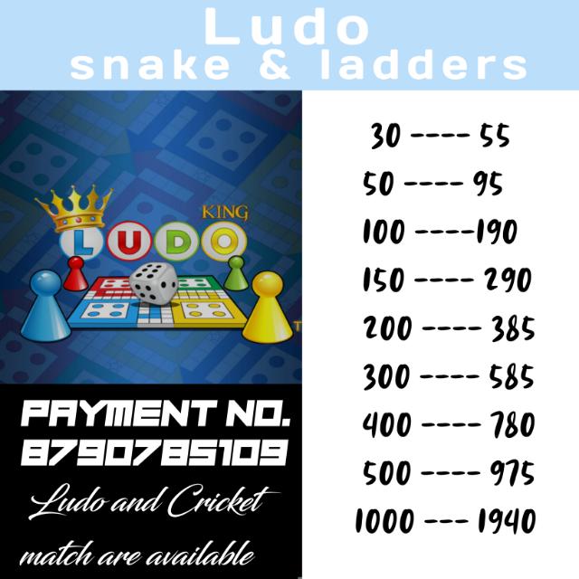 Ludo ? ? ladders Bets???