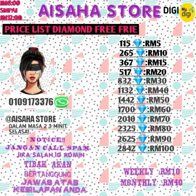 GRUOP JUAL DIAMOND FF 💎