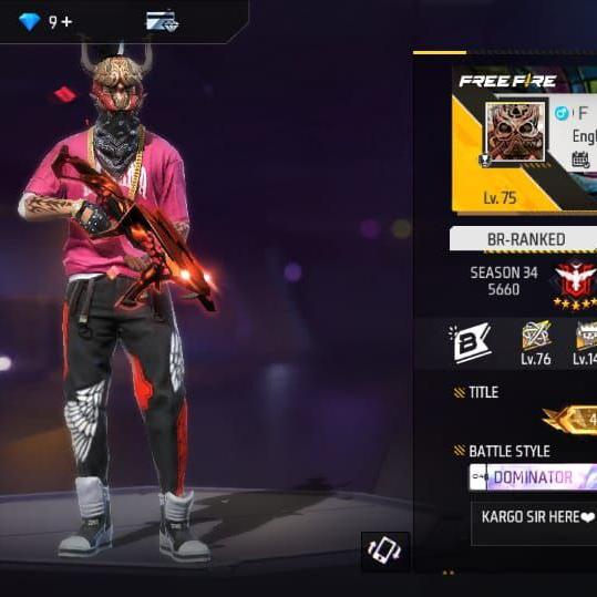 Free fire I'D selling