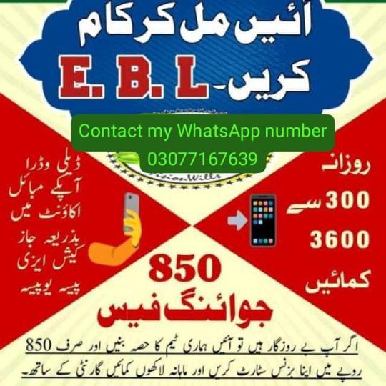 EBL Easy Business Life OnLine Network Marketing Pakistan