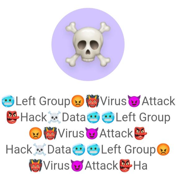 This group is hacked ⚠️????⚠️