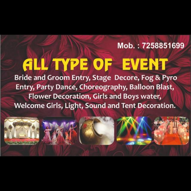 All type of event