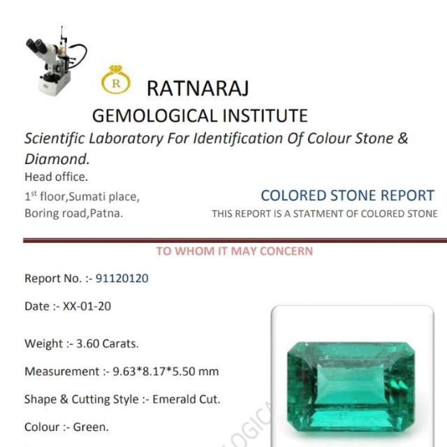 Ratnaraj Gemological Int.