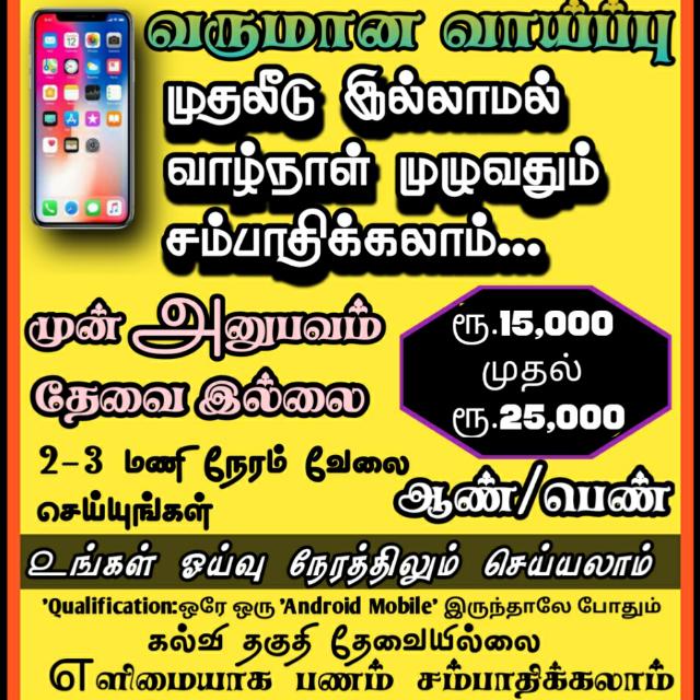 Part time job oppurtunity