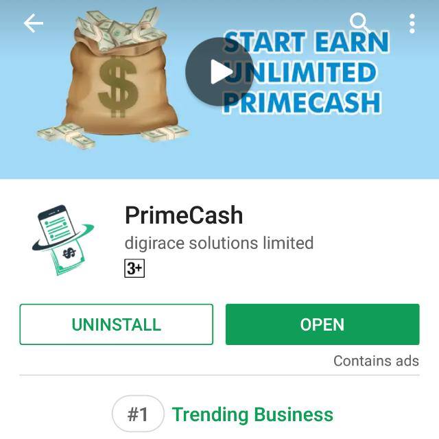 ??PrimeCash limited ??