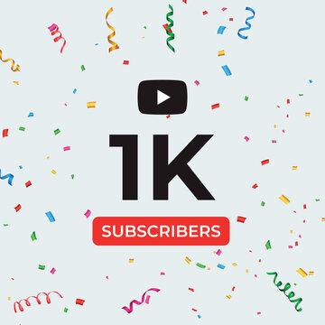 1k Subscribers Complete 💯