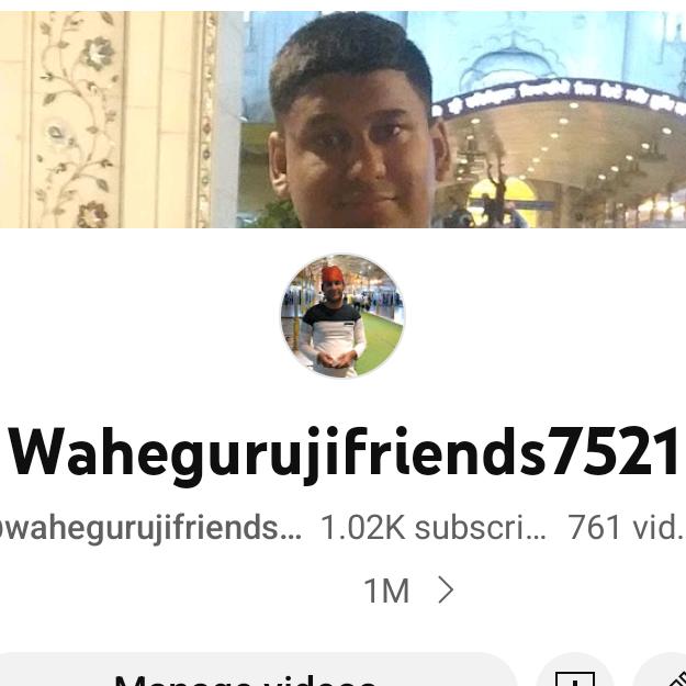wahegurujifriends channel 🙏