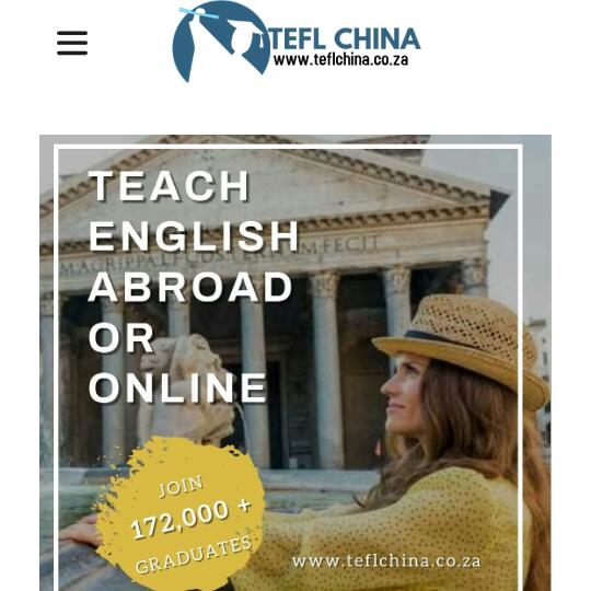 🌸TEFL China Course 🌸