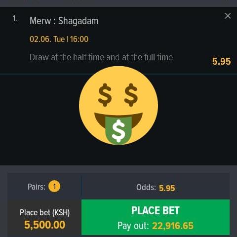 BET ODDS FOR WINNING